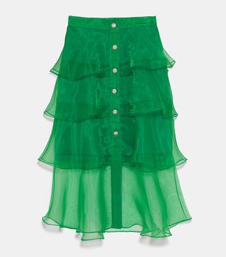 Zara + Organza Skirt