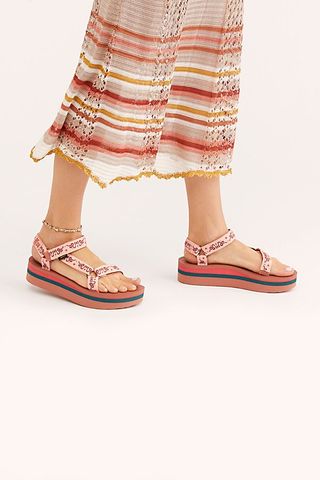 Teva + x Anna Sui Flatform Universal Sandal