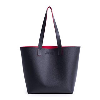 Alameda + Faux Leather Tote Bag