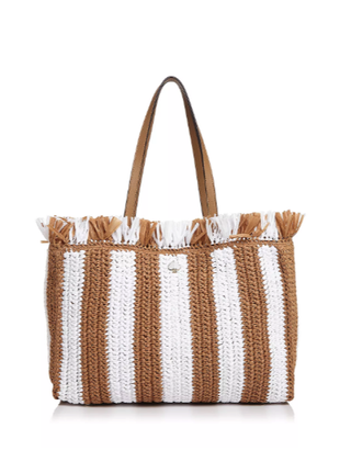 kate Spade New York + Large Raffia Tote