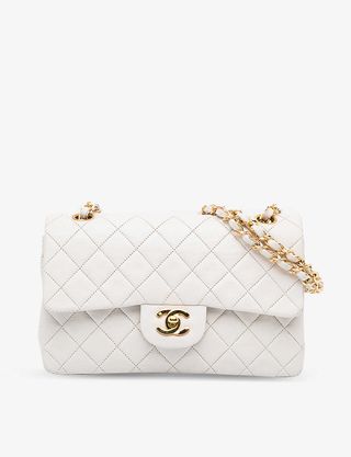 Chanel + Pre-Loved Classic Double Flap Leather Shoulder Bag