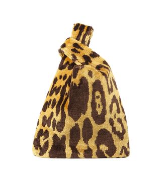 Hayward + Mini Venetian Leopard Brocade Shopper Top Handle Bag
