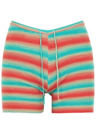 Gimaguas + Olivia Striped Knitted Shorts
