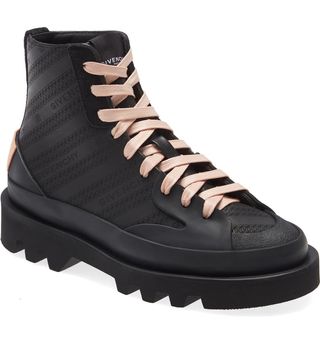 Givenchy + Clapham Perforated Logo Sneaker Boot