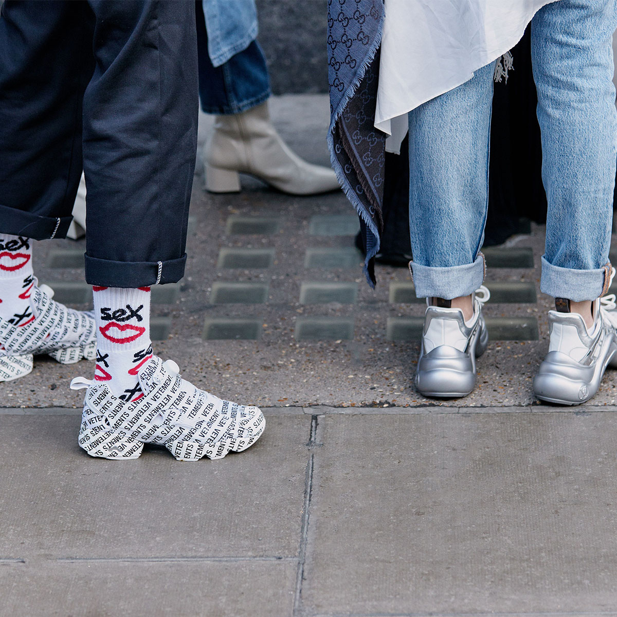 Sock sneaker trend on sale 2019