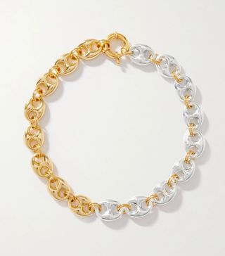 Timeless Pearly + Gold and Silver-Tone Necklace