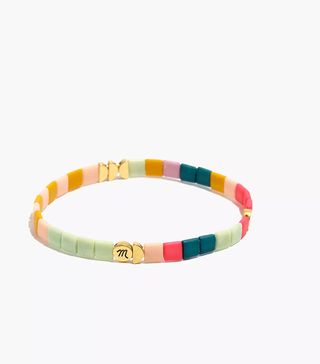 Madewell + Multicolored Beaded Stretch Bracelet
