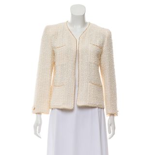 Chanel + Vintage Embellished Tweed Jacket