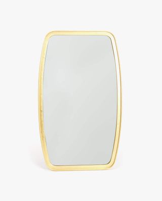 Zara + Rounded Gilt Mirror