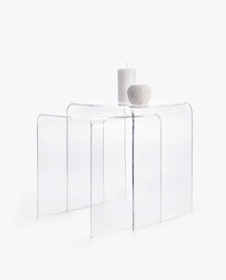 Zara + Methacrylate Table, Set of 2