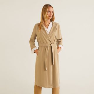 Mango + Classic Trench with Bows