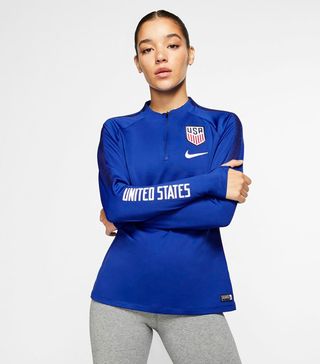 Nike + Nike Dri-FIT U.S. Squad Women's Soccer Drill Top