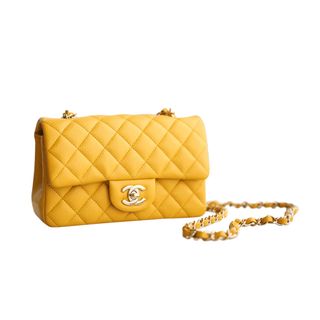 Chanel + Yellow Small Bag
