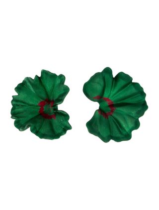 JAR + Geranium Leaf Earrings