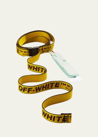 Off-White + Classic Mini Industrial Webbing Belt