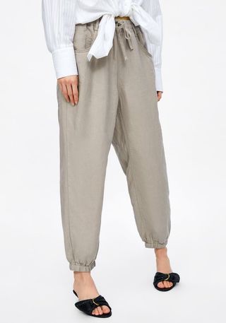 Zara + Linen Pants