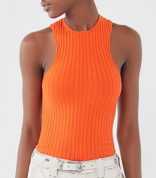 Urban Outfitters + Rylie Ribbed Cut-In Tank Top