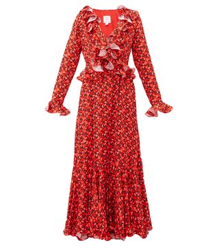 Gül Hürgel + Ruffled Floral-Print Dress