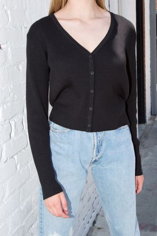 Brandy Melville + Shannon Sweater in Black