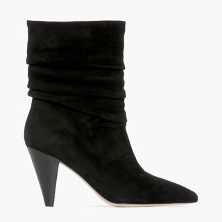 Paige + Caterina Black Suede Boots