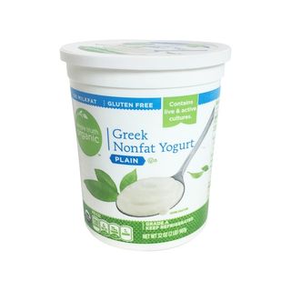 Organic Simple Truth + Greek Nonfat Yogurt