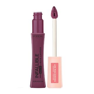 L'Oréal + Infallible Pro-Matte Liquid Lipstick in Blackcurrant Crush