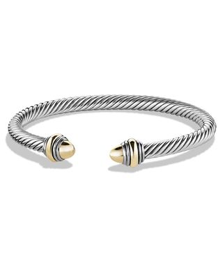 David Yurman + Cable Classics Bracelet with Gold
