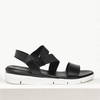 Marks and Spencer + Leather Asymmetric Elastic Sandals