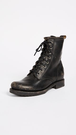 Frye + Veronica Combat Boots