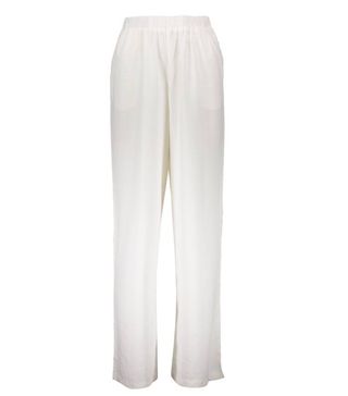 Nasty Gal + We're Finished Satin Wide-Leg Pants