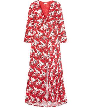 Rixo + Katie Floral-Print Crepe de Chine Midi Dress