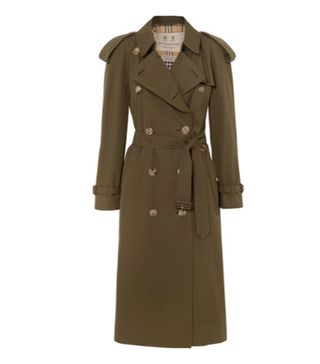 Burberry + The Westminster Long Cotton-Gabardine Trench Coat