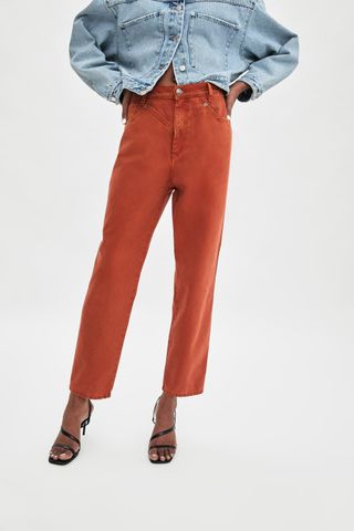 Zara + Mom Fit Jeans