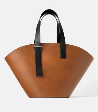 Zata + XL Leather Tote Bag
