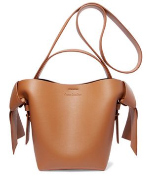 Acne Studios + Musubi Mini Knotted Leather Shoulder Bag