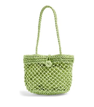 Topshop + Fizzle Straw Tote