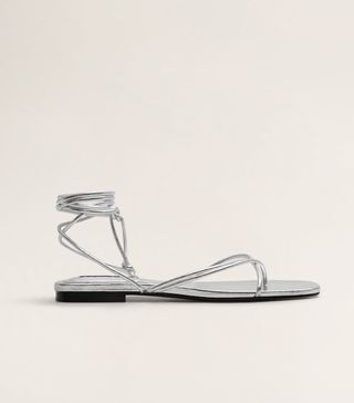 Mango + Criss-Cross Straps Sandals