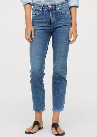 H&M + Vintage Slim High Ankle Jeans