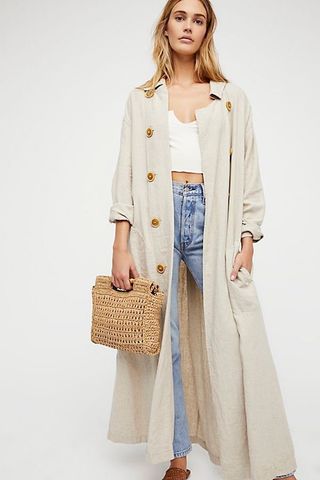 Free People + Sweet Melody Trench Coat