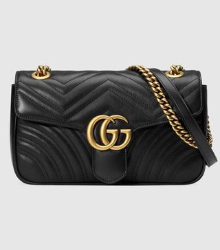 Gucci + Marmont Small Matelassé Bag