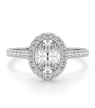 Diamond Nexus + Prague Oval Cut Engagement Ring