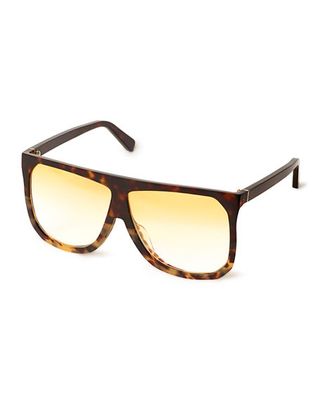 Loewe + Gradient Square Acetate Sunglasses