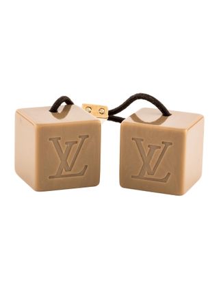 Louis Vuitton + Logo Hair Cubes