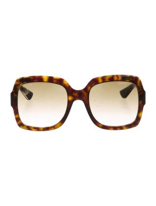 Gucci + Oversize Gradient Sunglasses