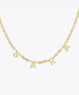 Shami + Serif Name Necklace