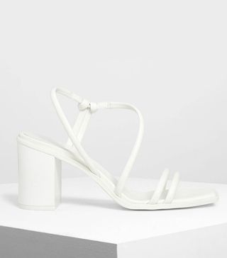 Charles & Keith + Strappy Block Heels