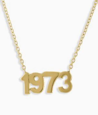 Sophie Ratner + 1973 Gold Necklace