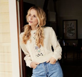 Dôen + Forget-Me-Not Sweater
