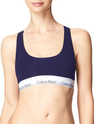 Calvin Klein + Modern Cotton Unlined Racerback Bralette