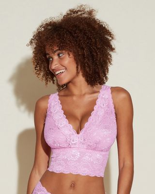 Cosabella + Never Say Never Curvy Plungie Longline Bralette